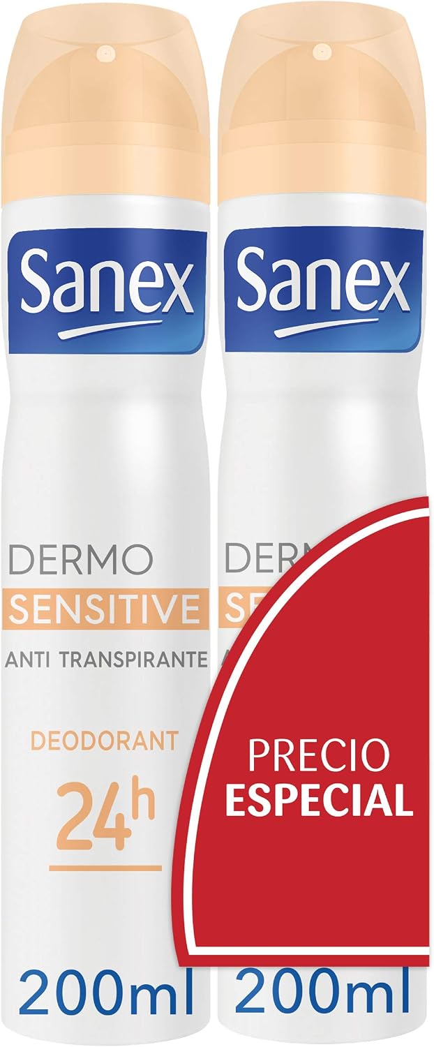 Sanex Dermo Sensitive Deodorant Spray, Pack of 2, 2 count (Pack of 1) - Image 3