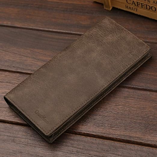 Myzixuan Mano Degli Uomini Portafoglio Lungo In Pelle Texture Ultra Sottile Multifunzionale Portami Piega Portafoglio Fermasoldi Multi Card Grande Capacita Portafoglio Di N 18 9 9 8 1 Cm Amazon It Giardino E Giardinaggio