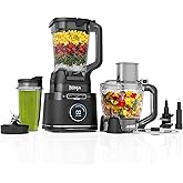 Ninja | All-in-One Blender & Food Processor | Best for Smoothies, Cookie Dough, Salsas, Cole Slaw & More | BlendSense Intelli