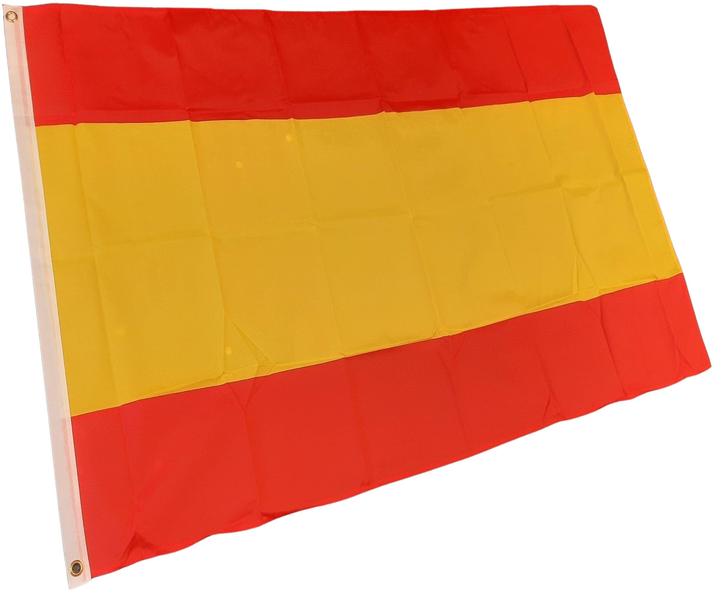 NWFlags Spain Flag 3ft x 2ft 75d Premium Polyester Suitable For Flagpoles