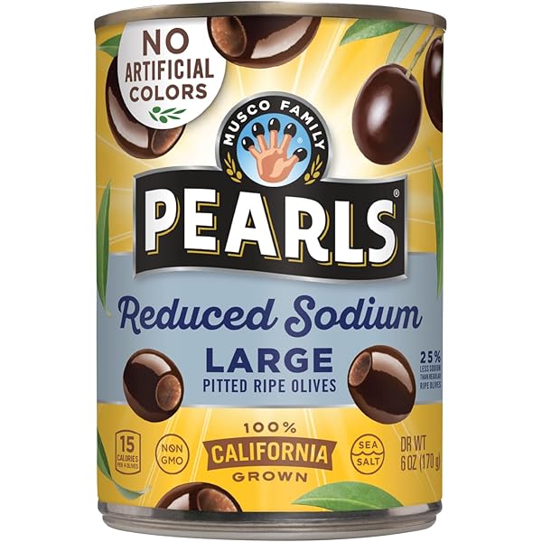 Amazon.com : Pearls Low-Sodium Pimiento Stuffed Manzanilla Green