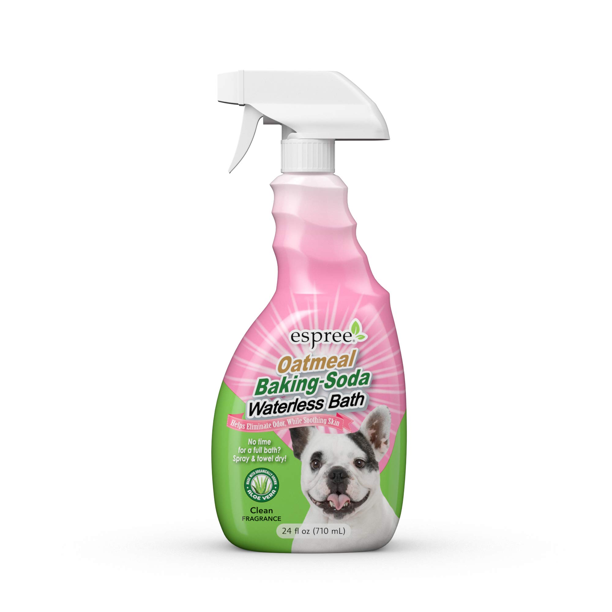 Espree Natural Oatmeal Baking Soda Waterless Bath for Dogs, 710 ml