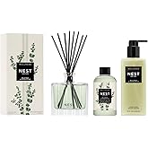 NEST New York Reed Diffuser, Reed Diffuser Liquid Refill & Liquid Soap - Wild Mint & Eucalyptus