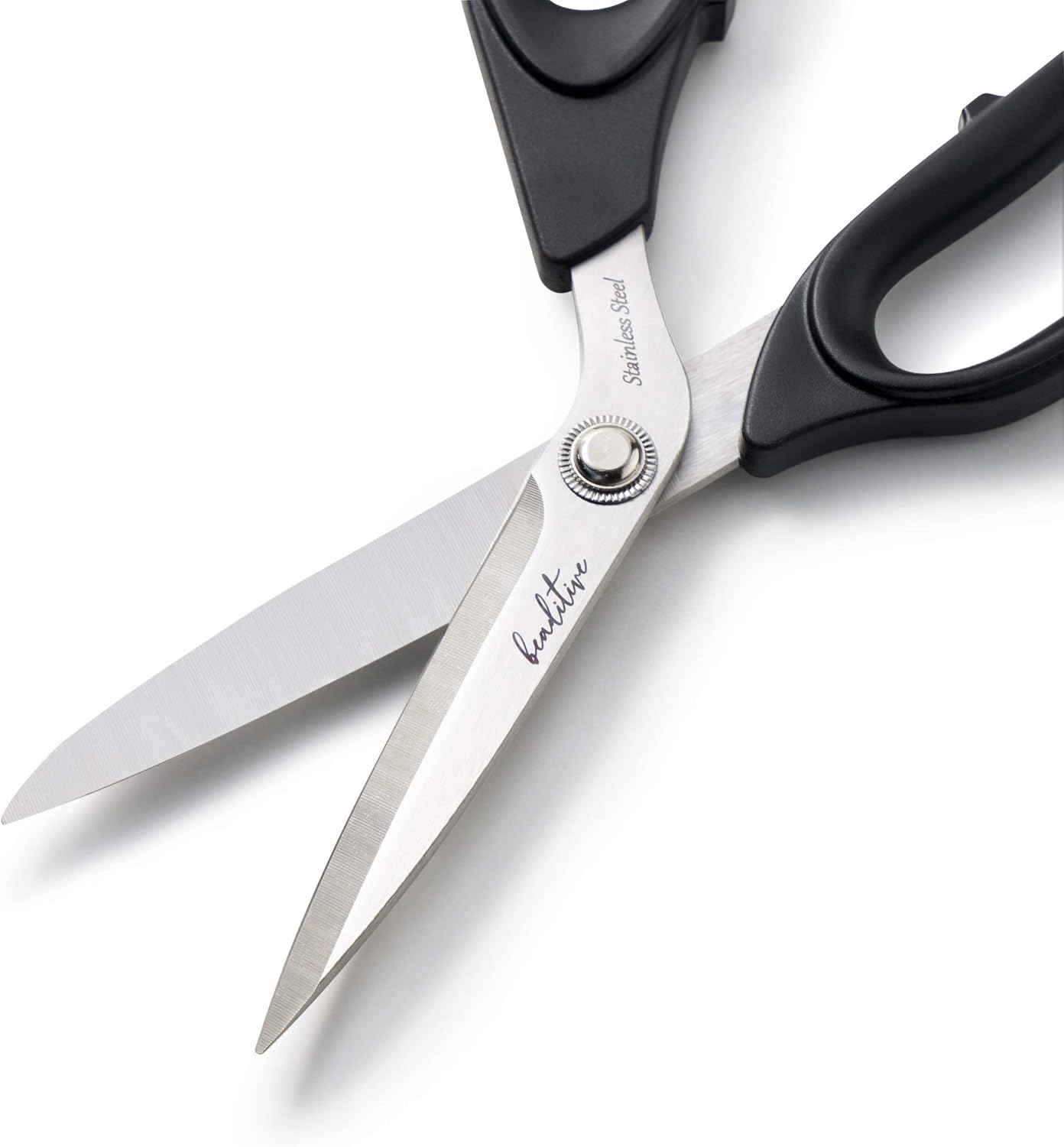 Beaditive Sewing Scissors - 8.5-Inch Stainless Steel Fabric Scissors - Professional Scissors for Easy Cloth Cutting & Quilting - Comfortable Craft Tailor & Dressmaker Shears: Home Improvement