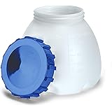 Homeright C900097.M Super Finish Max Container and Lid, White and Blue