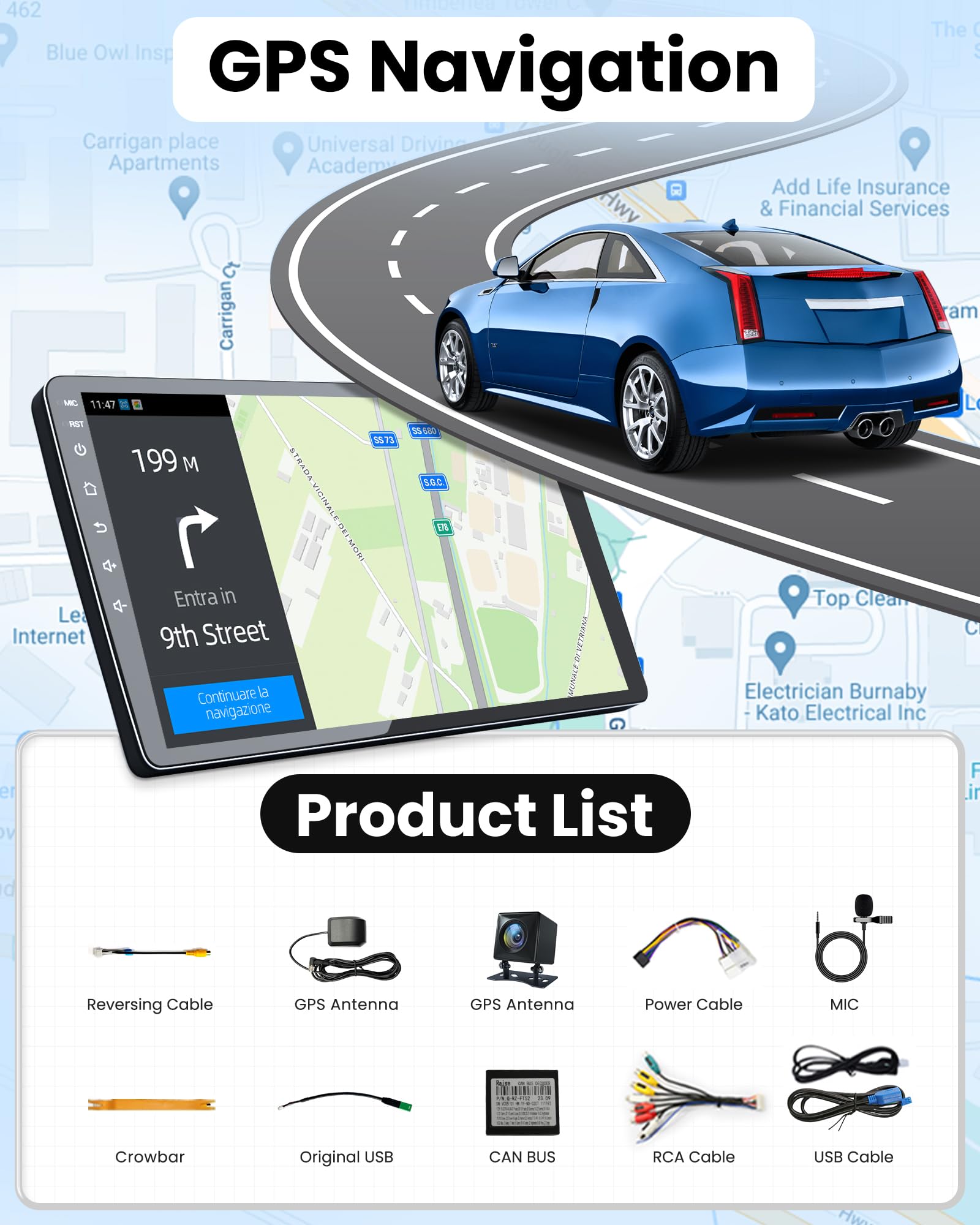 4Core+64GB Car Radio for Subaru Forester 2014 2015 Subaru WRX Impreza 2012-2014: 9inch HD IPS Touchscreen Replacement Carplay&Android Auto GPS 5GWiFi Head Unit Bluetooth5.0 SWC+Backup Camera FM DSP