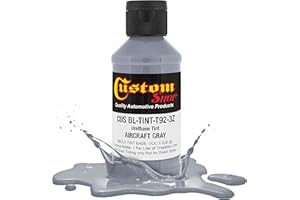 CUSTOM SHOP Custom Coat Camouflage Series 3 Ounce (Aircraft Gray Federal Standard Color #36300) Urethane Tint Concentrate for Tinting Truck Bed Liner Coatings - Epoxy Resin