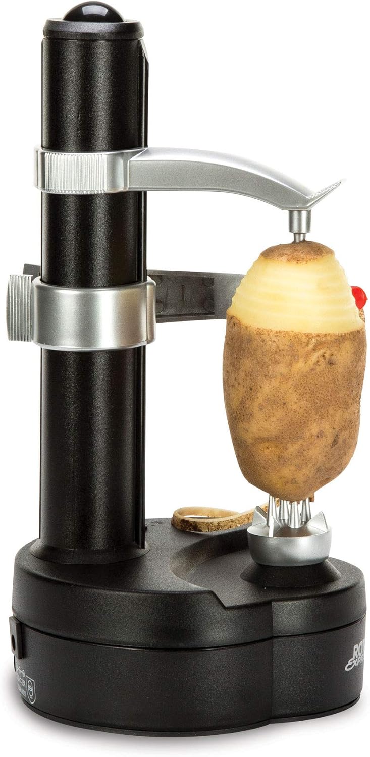 Starfrit 093209-006-BLCK Electric Rotato Express, Black: Apple Peeler: Kitchen & Dining