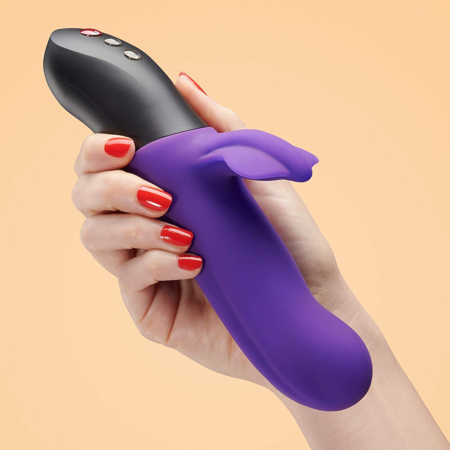 Fun Factory Bi STRONIC Fusion - Vibrator Thrusting Pulsator Violet Silicone - Image 3