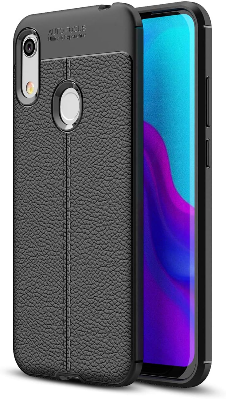 FanTing Case for Huawei Y6s (2019), Anti-Slip Ultra Thin Shock Absorption Anti Scratch Protective, Cover for Huawei Y6s (2019) -Black