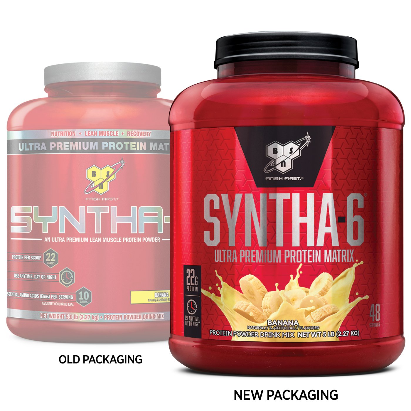 BSN SYNTHA6 Whey Protein Powder, Micellar Casein, Milk Protein Isolate