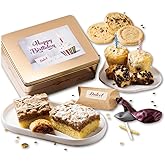 Happy Birthday Food Gift Baskets, Gourmet Food Gifts, Birthday Gift Baskets for Women Men Teens Family Friends or Relatives By Dulcet Gift Baskets