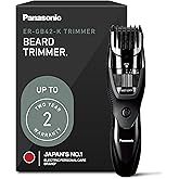 Panasonic Cordless Beard Trimmer for Men with Precision Dial, 19 Adjustable Length Settings, Rechargeable Battery, Washable - ER-GB42-K (Black)