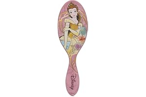 Wet Brush Disney Original Hair Detangler, Belle (Elegant Princess), Ultra-Soft IntelliFlex Bristles, Detangling Brush Glides Through Tangles (Wet Dry & Damaged Hair), Women & Men