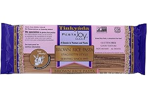 Tinkyada Brown Rice Pasta, Spaghetti, 1 Pound (Pack of 12)