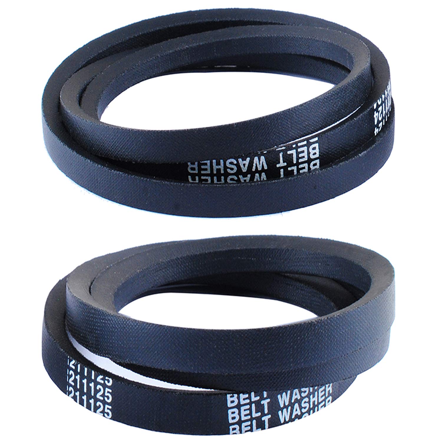 Photo 1 of 12112425 Belt Kit Replacement Compatible with Maytag, AP4011179, PS2005284, Washer Belt Pump And Drive (211125 & 211124)