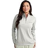 HUK womens Coldfront+ 1/4 Zip, Performance Fishing Jacket for Women
