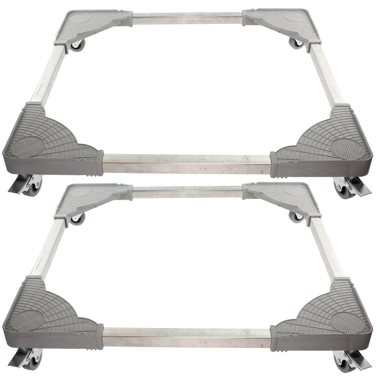 SPARES2GO Universal Appliance Wheels Adjustable Oven Cooker Trolley