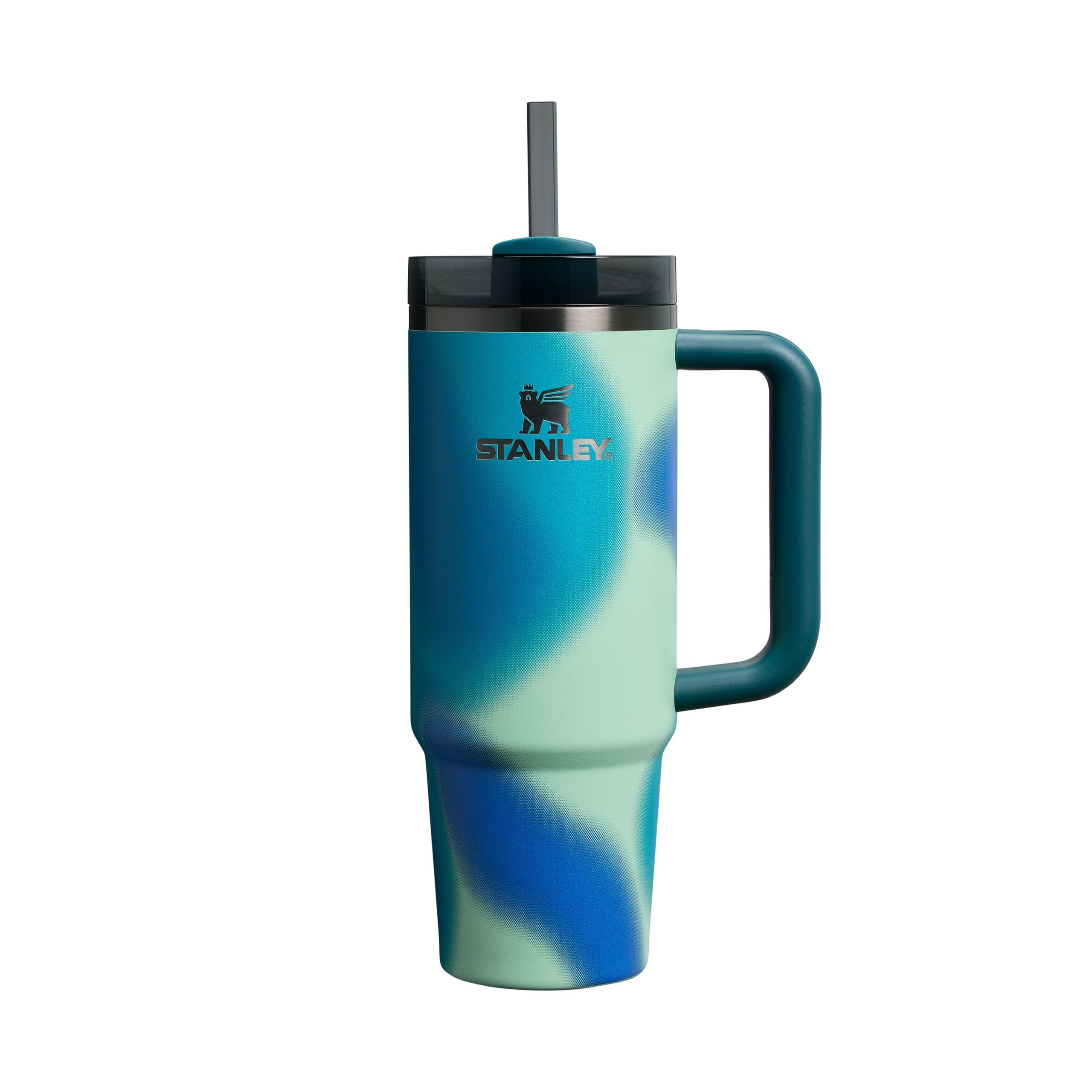 STANLEY 1913 Quencher H2.0 FlowState Tumbler 0.89L - Coastal Teal Motion