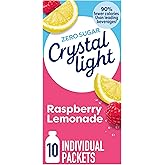 Crystal Light Drink Mix - 2 Boxes - 20 Packets (Raspberry Lemonade)