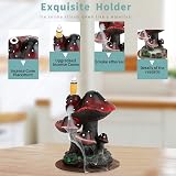 SKILBEAIA Mushroom Backflow Incense Burner with Cones & Sticks Set view 5