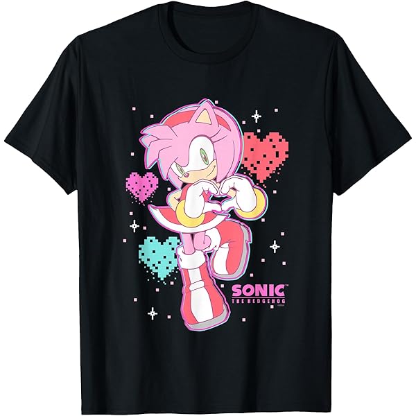 Amazon.com: Sonic The Hedgehog Amy Rose Multi Pose Poster Premium