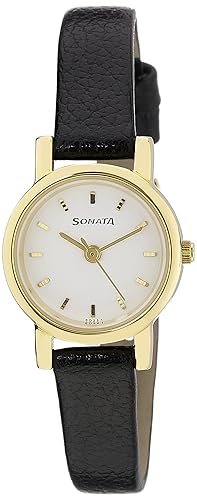 Analog White Dial Womens Watch -NJ8976YL02W