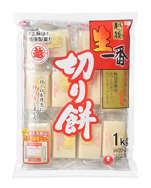 Amazon 越後製菓 生一番 切り餅 1kg 越後製菓 餅 通販