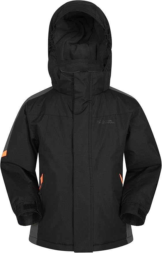 Mountain Warehouse Raptor Kids Snow Jacket Snowproof, Fleece Lined
