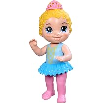 Baby Alive Boneca Bebê Doce Bailarina Loira em plástico 26 cm ...