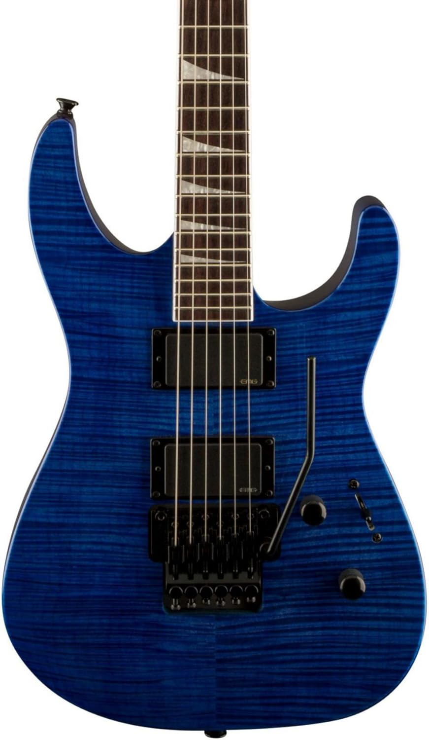 Jackson SLXFMG Electric Guitar Transparent Blue Musical