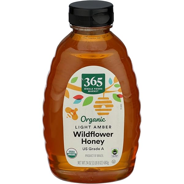 Stiles Honey Bear 12oz - 100% Pure Raw Wildflower Honey In Squeeze Bottle