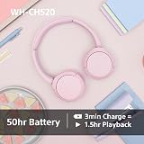 Sony WH-CH520 Wireless Bluetooth On-Ear Headphones 50hr Battery EQ Clear Calls view 5