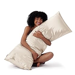 Bedsure Body Pillow Cover 20x54 Inches - Beige
