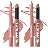Jolilab 4Pcs Lip Makeup Set, 2 Lip Liners + 2 Matte Lipsticks, | Includes 2 smooth lip liners and 2 creamy matte lipsticks for easy matching and long-lasting everyday lip looks.