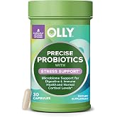 OLLY Precise Probiotics with Stress Support*, 1 Daily Capsule - 30 Ct