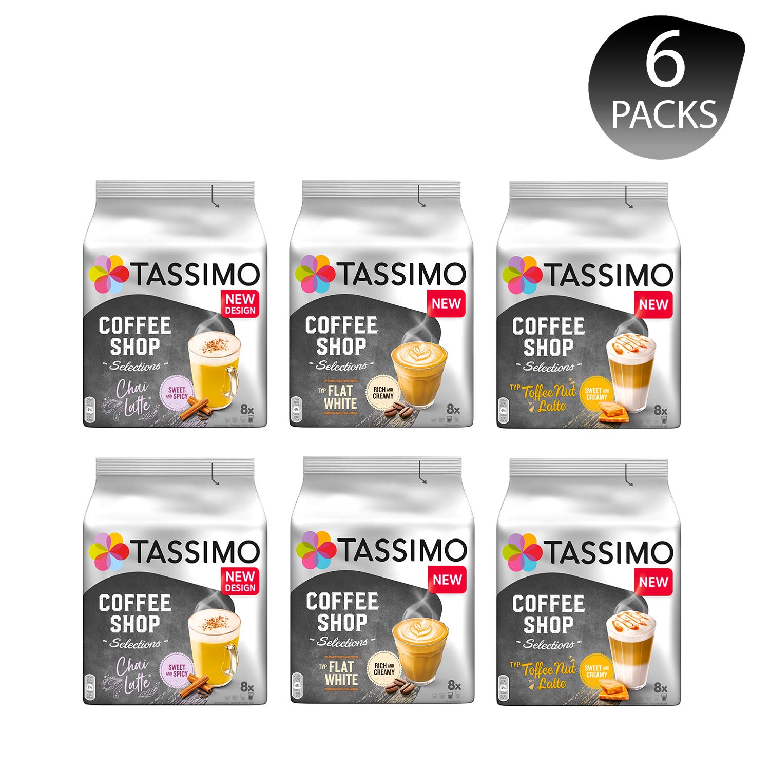 Tassimo Coffee Shop Selections Coffee Bundle Coffee Shop Chai Latte