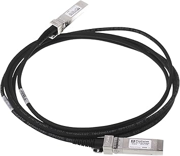 Amazon Com Hp X242 10g Sfp To Sfp 3m Direct Attach Copper Cable J9283b Computers Accessories