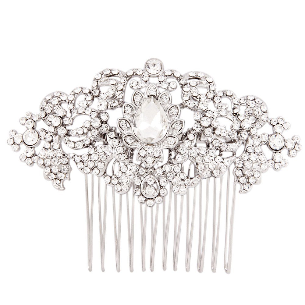 Buy Fairy Moda Vintage Style Wedding Bridal Hair Comb Clear