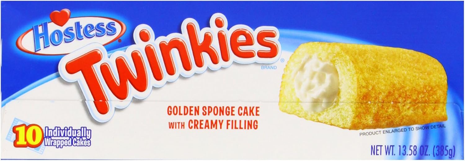 Hostess Twinkies Golden Sponge Cake with Creamy Filling, 10 x 38.5g, 385 g (Pack of 1) - Image 5