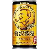 サントリー コーヒー ボス 贅沢微糖 185g×30本