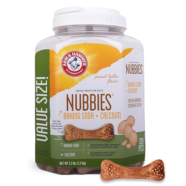 ARM & HAMMER FOR PETS NUBBIES DENTAL TREATS...