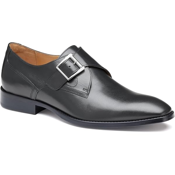 Johnston & Murphy Leather Monk Strap Dress Shoes Men’s 10.5M Black Johnston & Murphy Men main image 2