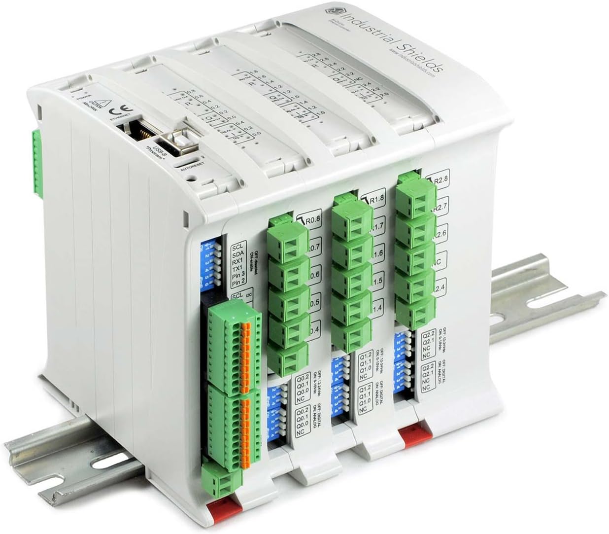 PLC Arduino Ethernet 57R I/OS Analog/Digital Plus