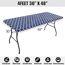 Smiry Rectangle Picnic Table Cover, Waterproof