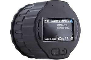 Telescope Eyepiece Camera, 4MP Digital Telescope Camera Electronic Eyepiece Camera for 30mm-50mm Telescope, Supports 2K Video