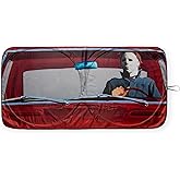 Halloween Michael Myers Horror Movie Sunshade for Windshield | Foldable Sun Visor Protector for Cars, Trucks, SUVs | Blocks UV Rays and Sun Glare | 64 x 32 Inches