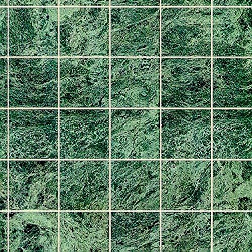 Green Marble Tile Flooring Dollhouse Miniature by Miniature House