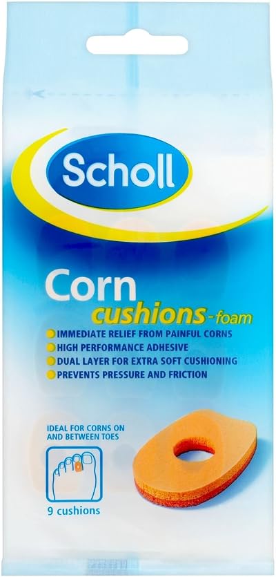 Scholl 9 Foam Corn Cushions Multipack 12 Pack Foot Pain Relief