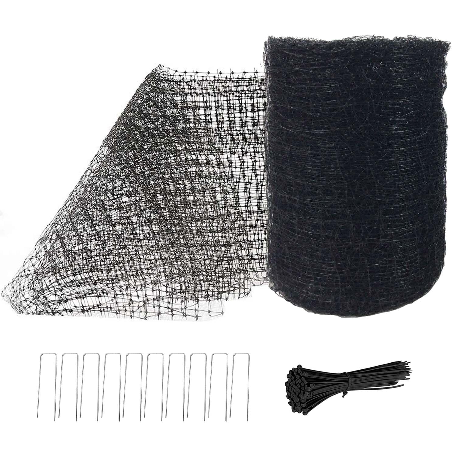 Feitore Deer Fence Netting, 7 x 100 Feet Anti Bird Deer Protection Net Reusable Protective Garden Netting for Plants Fruit Trees Vegetables Against Birds and Other Animals